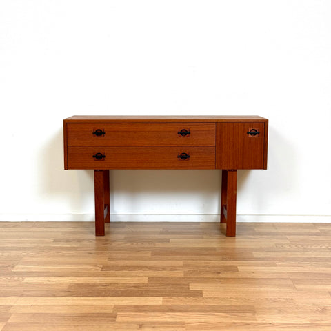Side table / Hall bench in teak, 1950s-60s, Sweden - Beyo Vintage