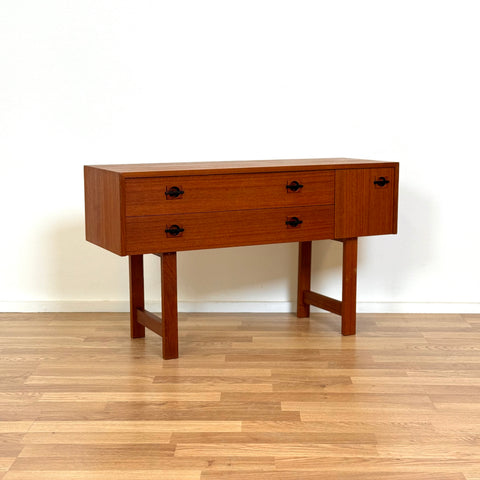 Side table / Hall bench in teak, 1950s-60s, Sweden - Beyo Vintage