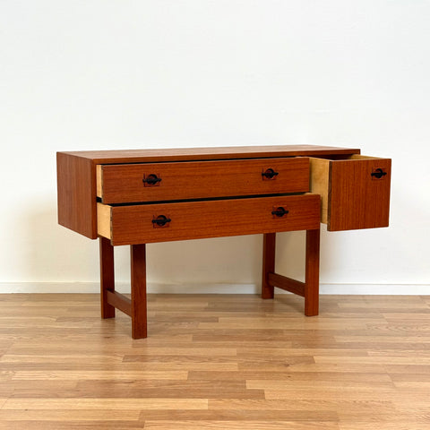 Side table / Hall bench in teak, 1950s-60s, Sweden - Beyo Vintage