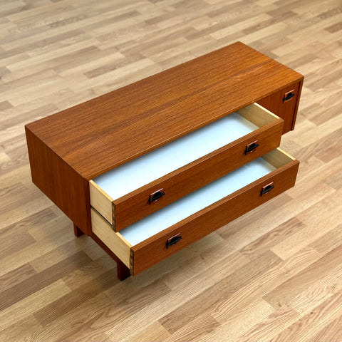 Side table / Hall bench in teak, 1950s-60s, Sweden - Beyo Vintage