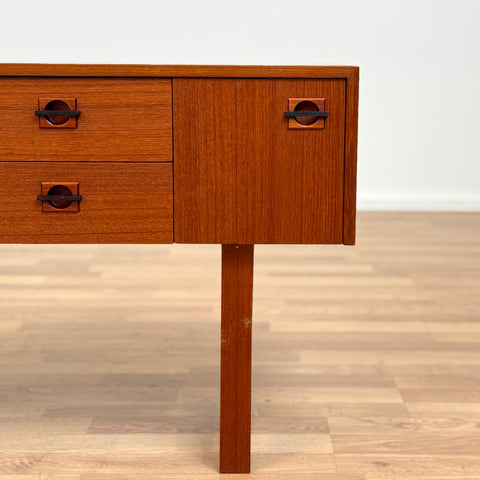 Side table / Hall bench in teak, 1950s-60s, Sweden - Beyo Vintage