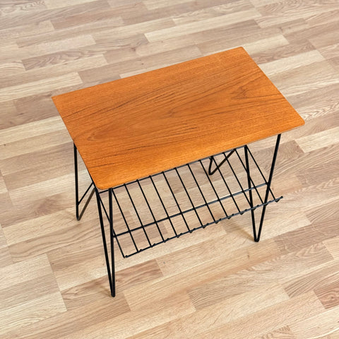 Side table / Nightstand in teak, 1950s-60s, Sweden