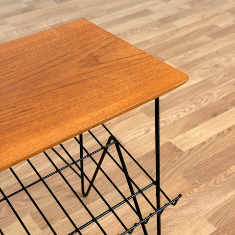 Side table / Nightstand in teak, 1950s-60s, Sweden