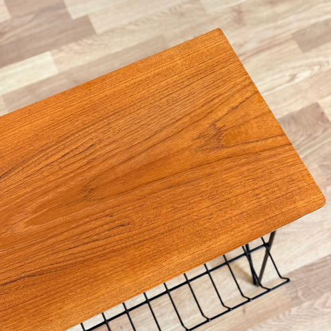Side table / Nightstand in teak, 1950s-60s, Sweden