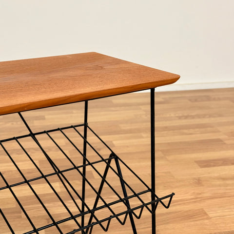 Side table / Nightstand in teak, 1950s-60s, Sweden