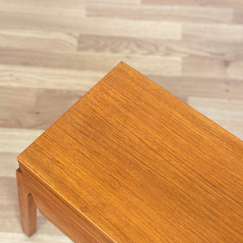 Side table / Sewing table in teak, 1950s-60s, Sweden - Beyo Vintage
