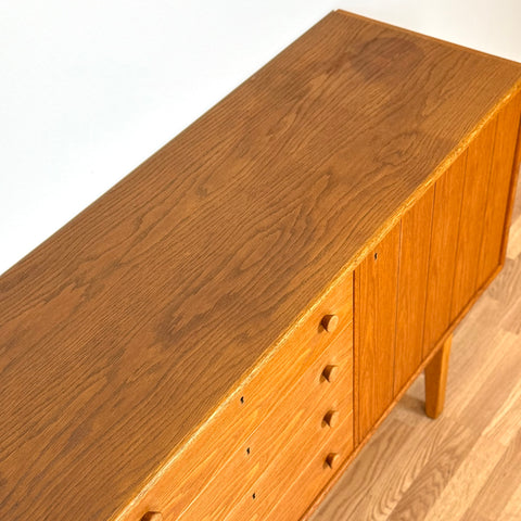 Sideboard in oak, 1950s-60s, Sweden - Beyo Vintage