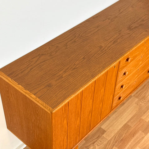 Sideboard in oak, 1950s-60s, Sweden - Beyo Vintage