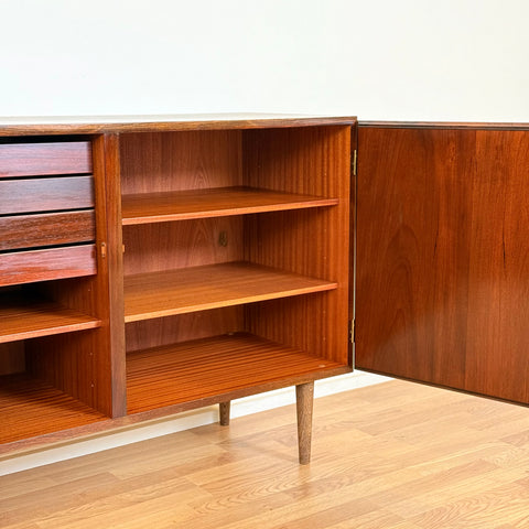 Sideboard in Santos rosewood by Omann Jun A/S, 1950s-60s, Denmark - Beyo Vintage