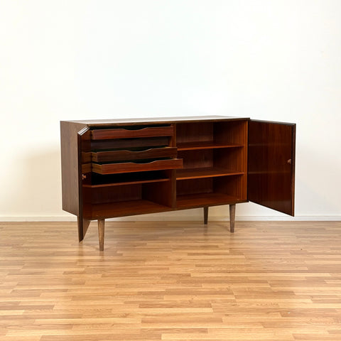 Sideboard in Santos rosewood by Omann Jun A/S, 1950s-60s, Denmark - Beyo Vintage