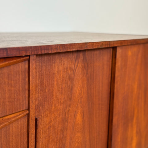 Sideboard in teak, 1950s-60s, Denmark - Beyo Vintage