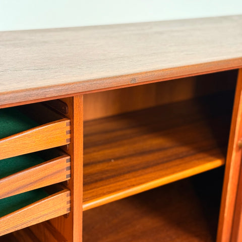 Sideboard in teak, 1950s-60s, Denmark