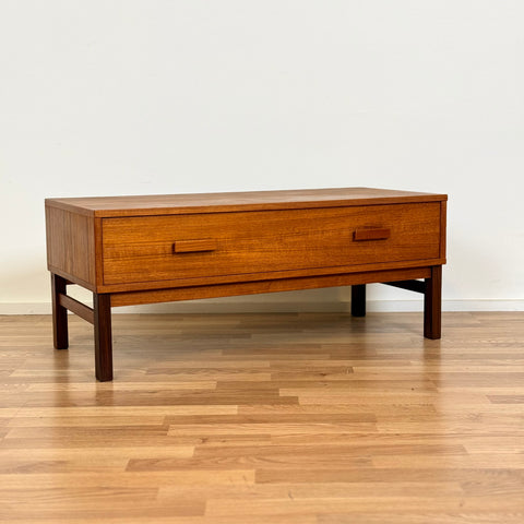 Sideboard in teak, 1950s-60s, Sweden - Beyo Vintage