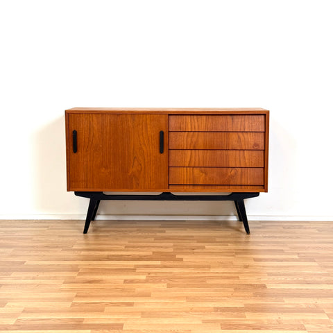 PRICE Sideboard "London" in teak by IKEA, 1950s-60s, Sweden - Beyo Vintage