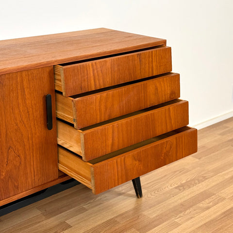 PRICE Sideboard "London" in teak by IKEA, 1950s-60s, Sweden - Beyo Vintage