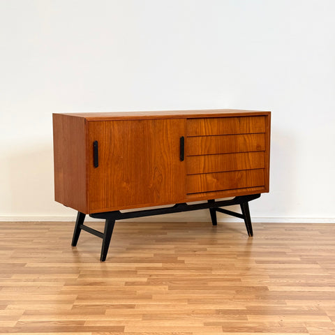 PRICE Sideboard "London" in teak by IKEA, 1950s-60s, Sweden - Beyo Vintage