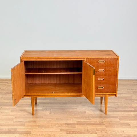 Sideboard, teak & oak, 1960s, Sweden - Beyo Vintage