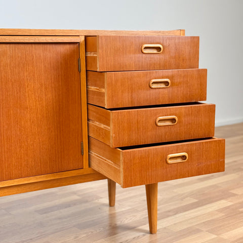 Sideboard, teak & oak, 1960s, Sweden - Beyo Vintage