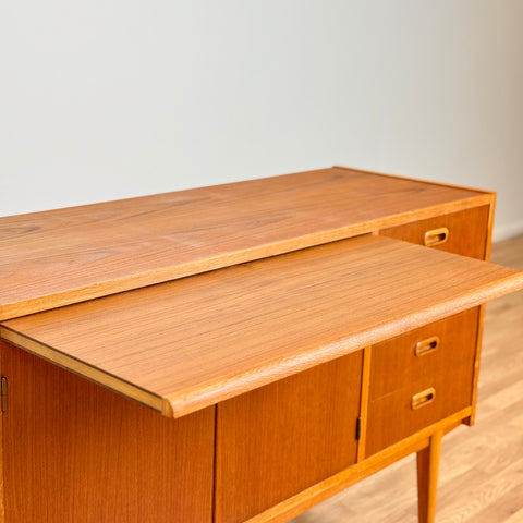 Sideboard, teak & oak, 1960s, Sweden - Beyo Vintage