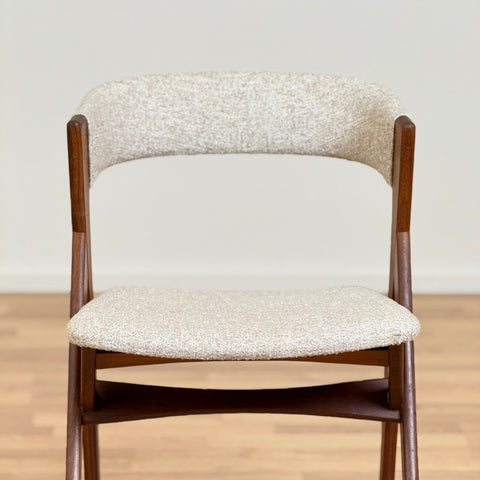 Single chair made of walnut, 1950s-60s, Denmark - Beyo Vintage