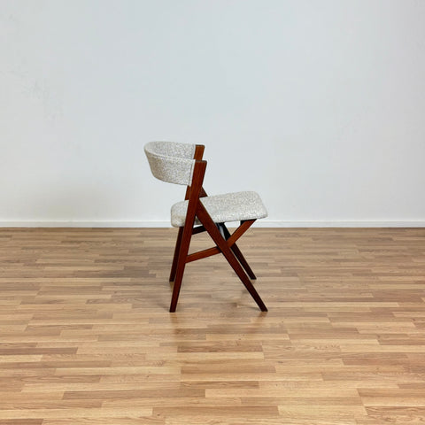 Single chair made of walnut, 1950s-60s, Denmark - Beyo Vintage