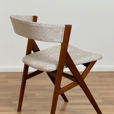 Single chair made of walnut, 1950s-60s, Denmark - Beyo Vintage