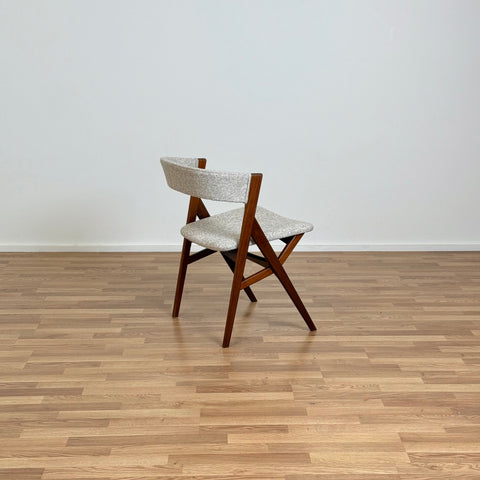 Single chair made of walnut, 1950s-60s, Denmark - Beyo Vintage