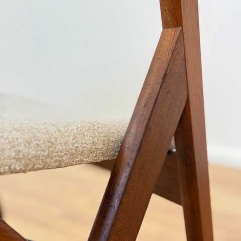 Single chair made of walnut, 1950s-60s, Denmark - Beyo Vintage