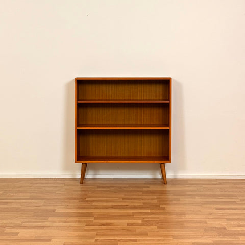 Small bookshelf in teak, 1950s-60s