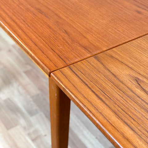Small dining table in teak by Edsby Verken, 1950s-60s, Sweden - Beyo Vintage