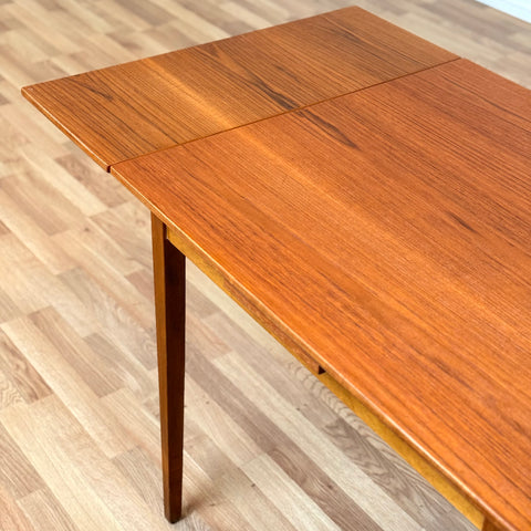 Small dining table in teak by Edsby Verken, 1950s-60s, Sweden - Beyo Vintage