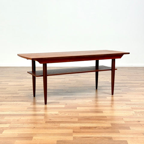 Sofa table in teak, 1950s-60s, Denmark - Beyo Vintage