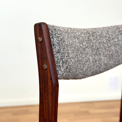sold Set of 8 dining chairs in teak, 1950s-60s, Denmark - Beyo Vintage