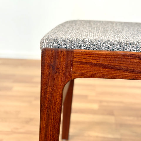 sold Set of 8 dining chairs in teak, 1950s-60s, Denmark - Beyo Vintage