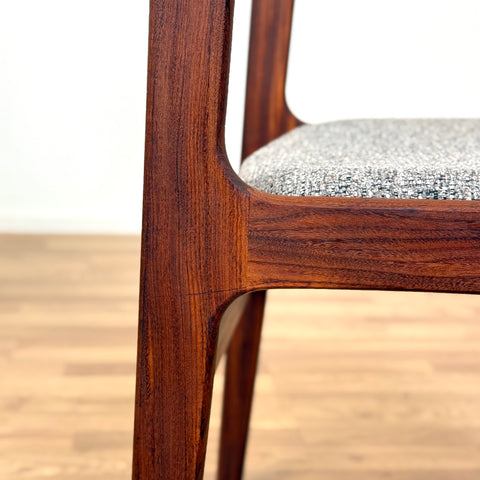 sold Set of 8 dining chairs in teak, 1950s-60s, Denmark - Beyo Vintage