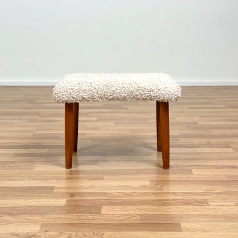 Stool in beech, 1950s-60s - Beyo Vintage
