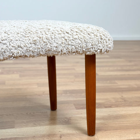 Stool in beech, 1950s-60s - Beyo Vintage