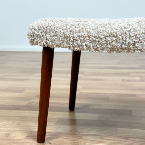 Stool in teak, 1950s-60s - Beyo Vintage