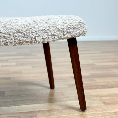 Stool in teak, 1950s-60s - Beyo Vintage