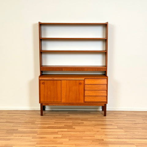 Swedish bookshelf in teak wood