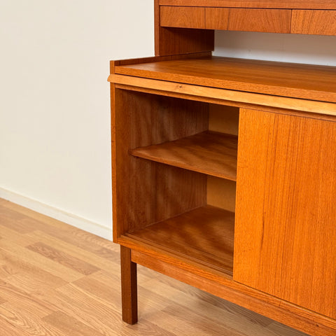 Swedish bookshelf in teak wood