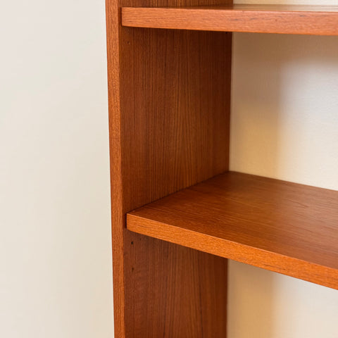 Swedish bookshelf in teak wood