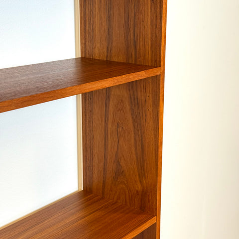 Bookshelf system in teak, 6 sections, 1950s-60s, Sweden - Beyo Vintage