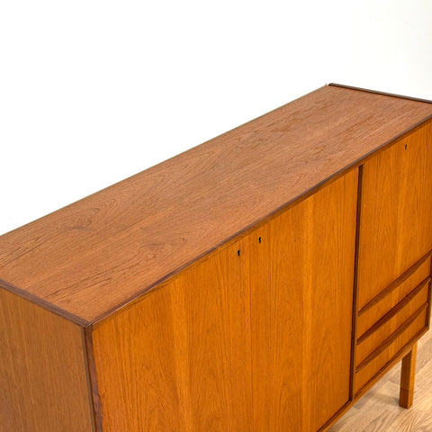 PRICE Highboard in teak, 1950s-60s, Sweden - Beyo Vintage