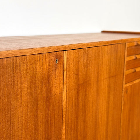 Highboard in teak and oak, 1950s-60s, Sweden - Beyo Vintage