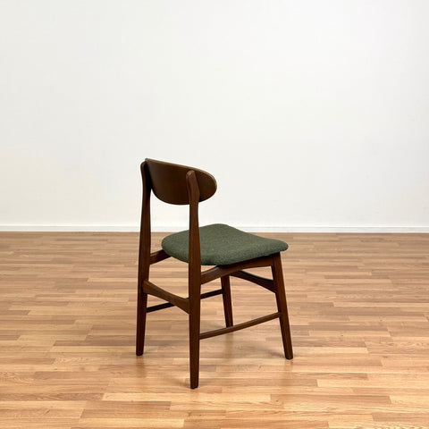 Set of 6 dining chairs in teak and beech, model Boel, Ikea, 1960s, Sweden - Beyo Vintage