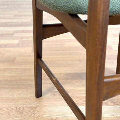 Set of 6 dining chairs in teak and beech, model Boel, Ikea, 1960s, Sweden - Beyo Vintage