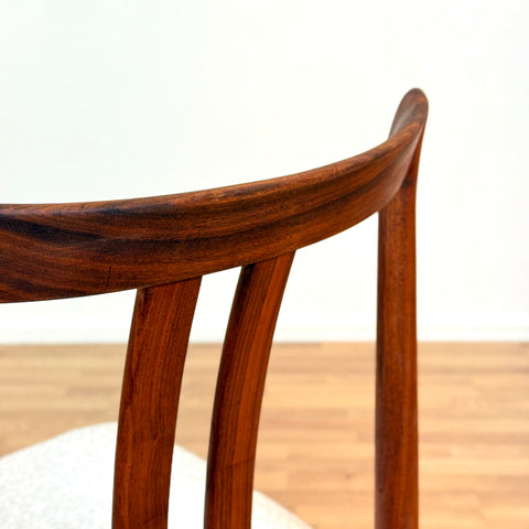 Set of 4 chairs made of solid teak, 1950s-60s,Sweden - Beyo Vintage