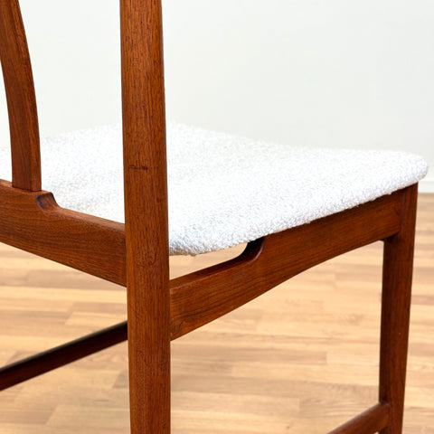 Set of 4 chairs made of solid teak, 1950s-60s,Sweden - Beyo Vintage