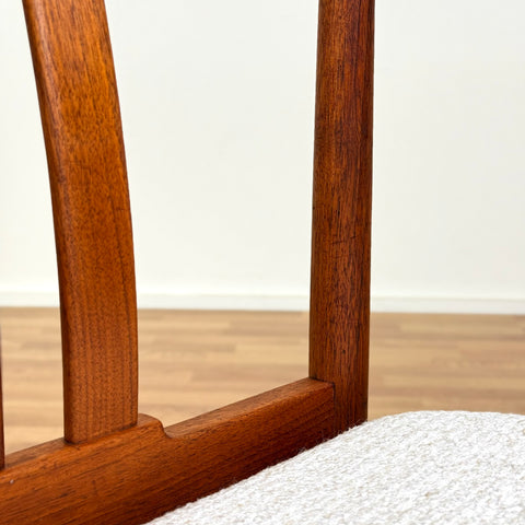 Set of 4 chairs made of solid teak, 1950s-60s,Sweden - Beyo Vintage